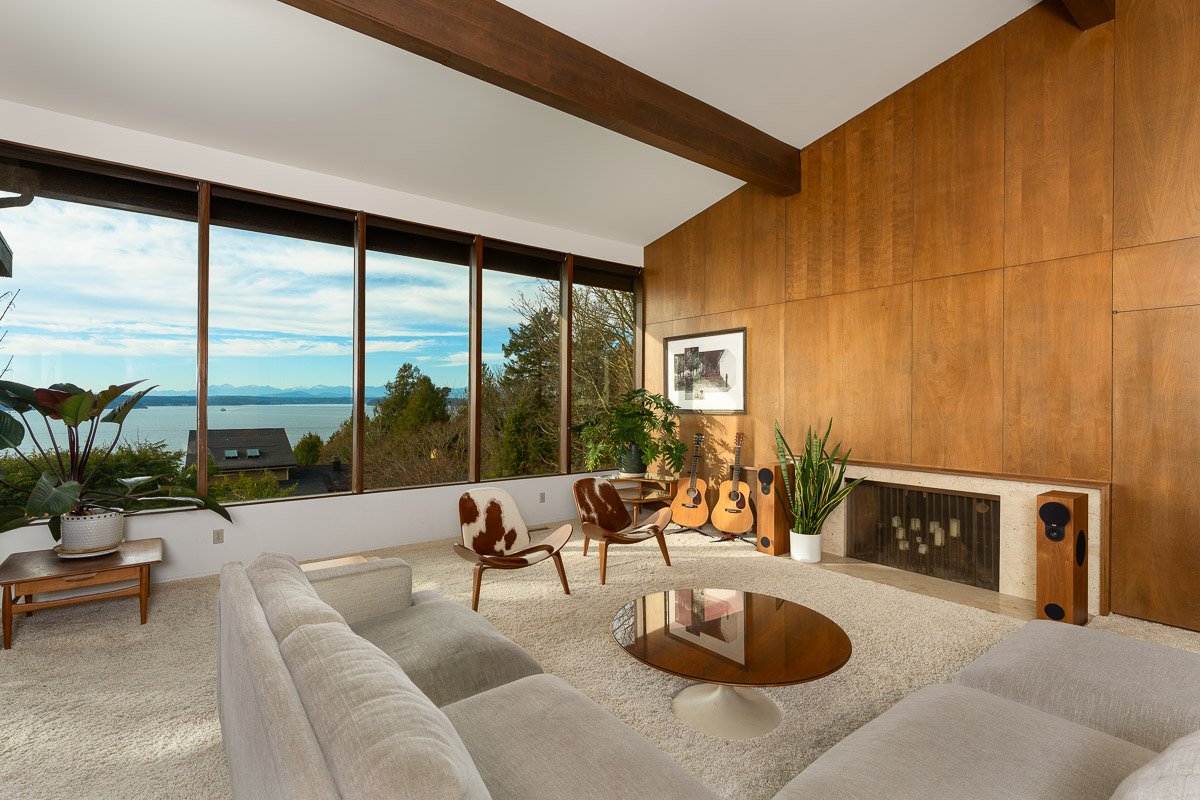Mid Century Living Room